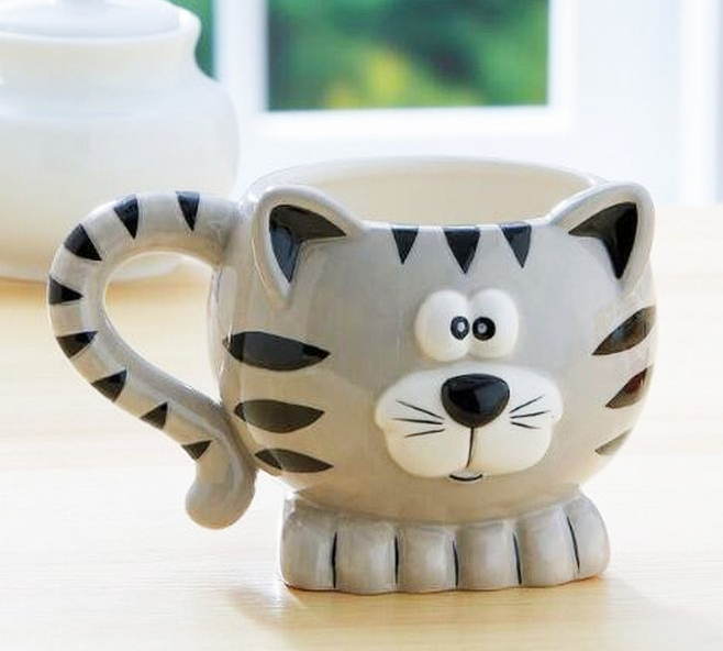 15 Adorables diseños de tazas para los amantes de los gatos Va a gustarme