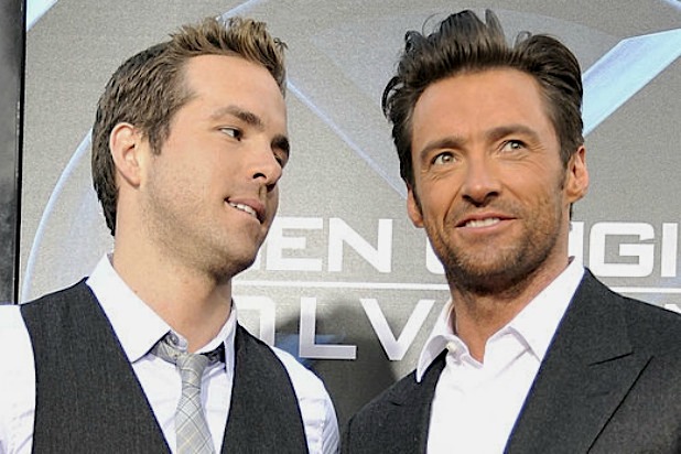 Resultado de imagen de hugh jackman ryan reynolds jokes
