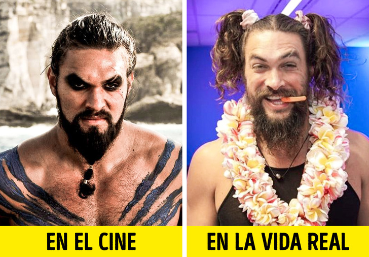 12 Actores que en la vida real, son distintos a lo que muestran en pantalla