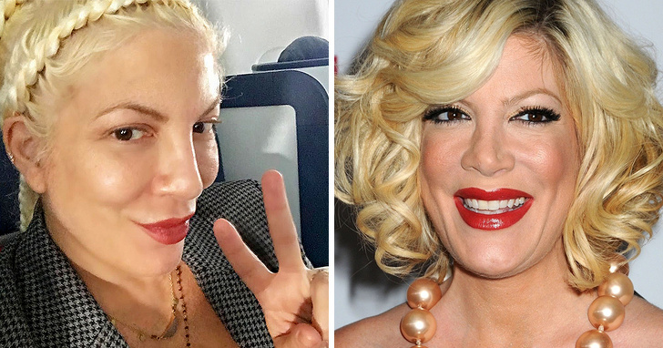 18 Fotografías de famosas que demuestran que el maquillaje es algo mágico