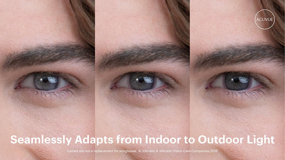 Resultado de imagen de Lentes de contacto que se ajustan a la luz