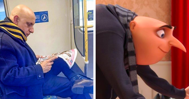 20 Personas comunes que parecen haber salido de alguna película