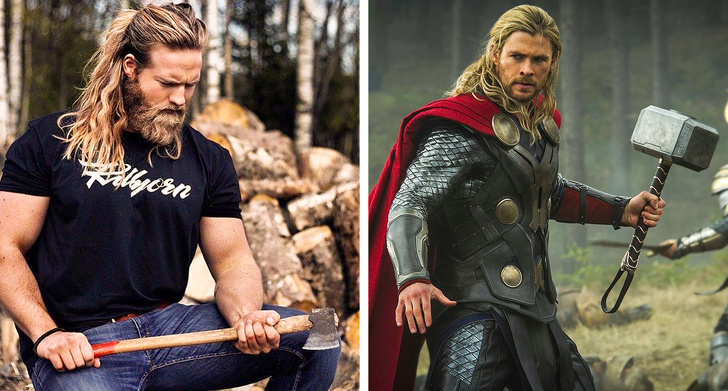 20 Personas comunes que parecen haber salido de alguna película