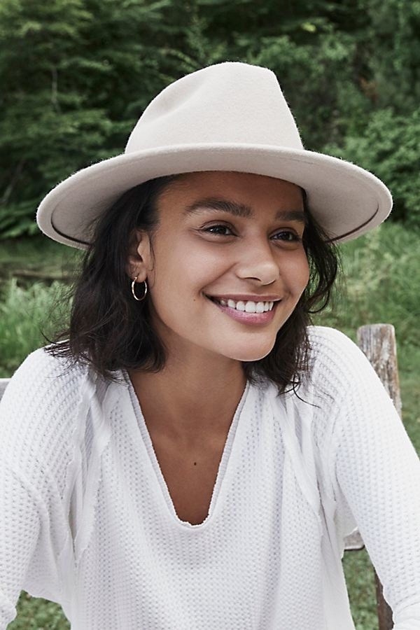 Promising review: &quot;I’ve been looking for a thick-brim hat that keeps its structure for a while now. This was definitely the most affordable and was the best quality that I came across. I would definitely recommend!&quot; —Norr113Price:  (available in four colors)