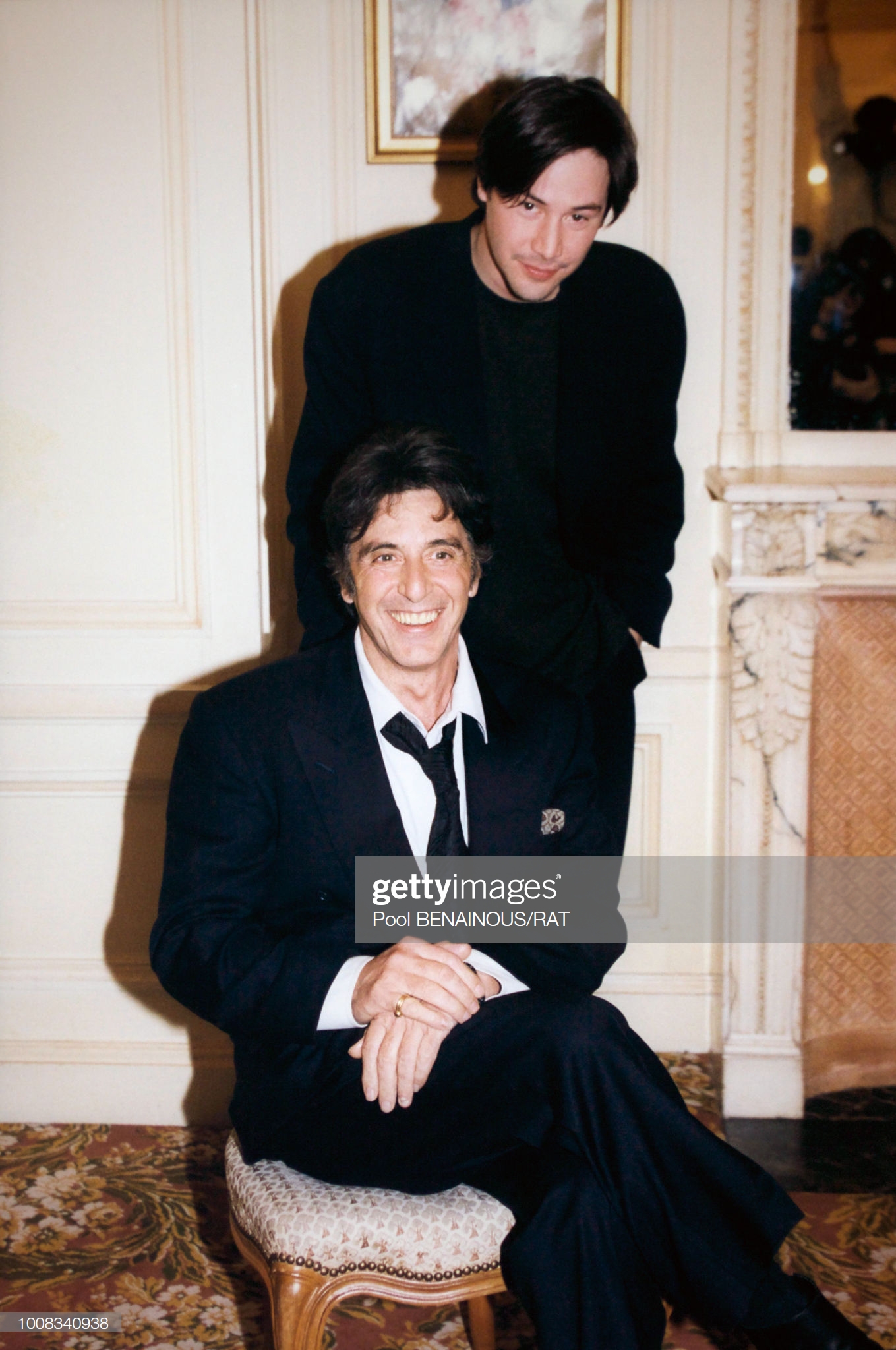 Al Pacino et Keanu Reeves Ã  Paris : FotografÃ­a de noticias