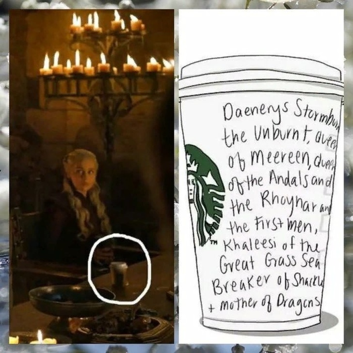 Encontramos 9 errores de la serie “Juego de Tronos” que serán una buena compañía para el vaso de Starbucks