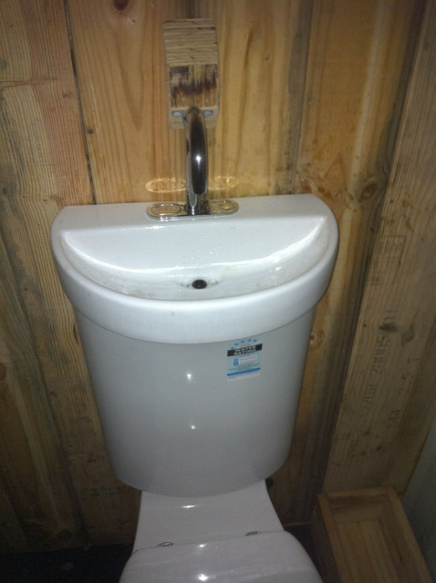 toilet tank