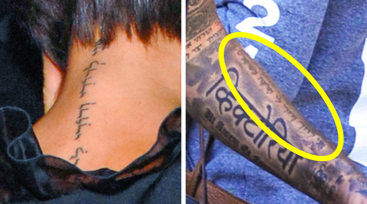 11 Casos en donde famosos tomaron prestados diseños de tatuajes de otras celebridades