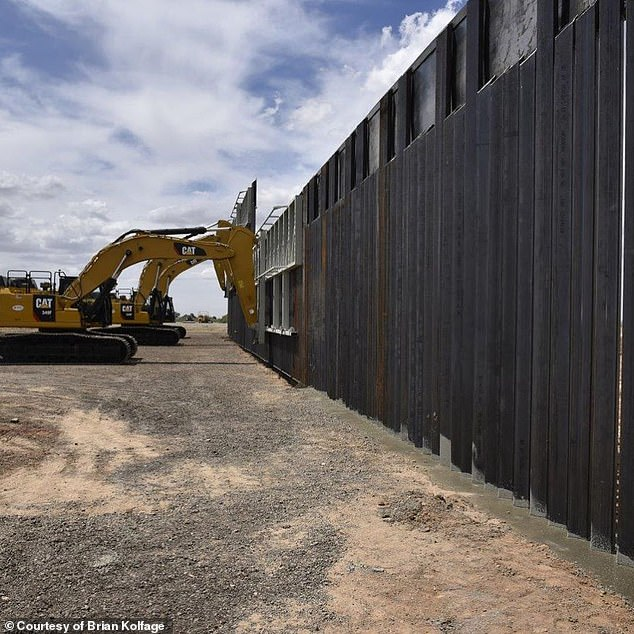 A Nonprofit Group Secretly Built A MileLong Border Wall On Private