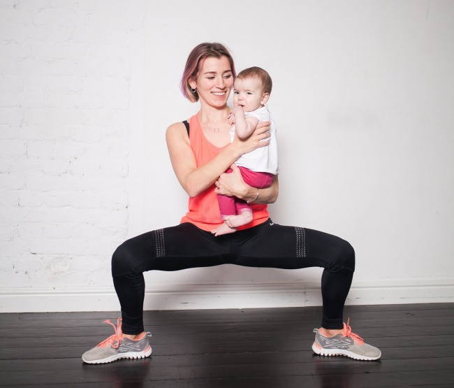 Una madre de tres pequeños nos muestra cómo volver a estar en forma