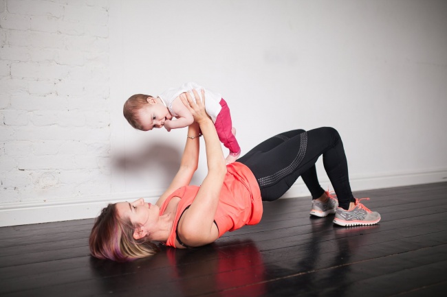 Una madre de tres pequeños nos muestra cómo volver a estar en forma