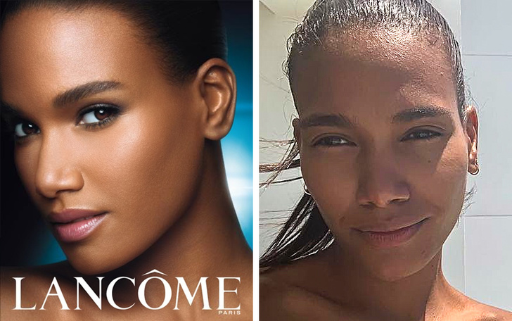 Encontramos a las modelos de anuncios de cosméticos para ver cómo lucen sin maquillaje