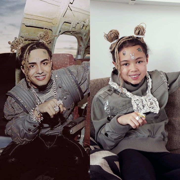 Una niña recrea atuendos de celebridades de una forma tan divertida que opaca las versiones originales