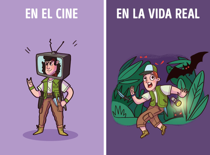 10 Mitos del cine sobre la supervivencia que podrían matarte en la vida real