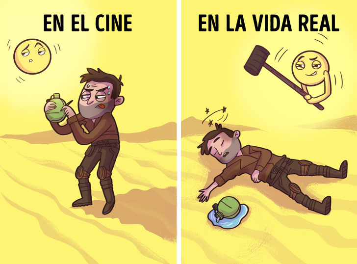 10 Mitos del cine sobre la supervivencia que podrían matarte en la vida real