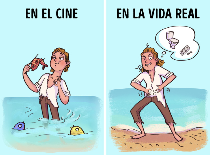 10 Mitos del cine sobre la supervivencia que podrían matarte en la vida real