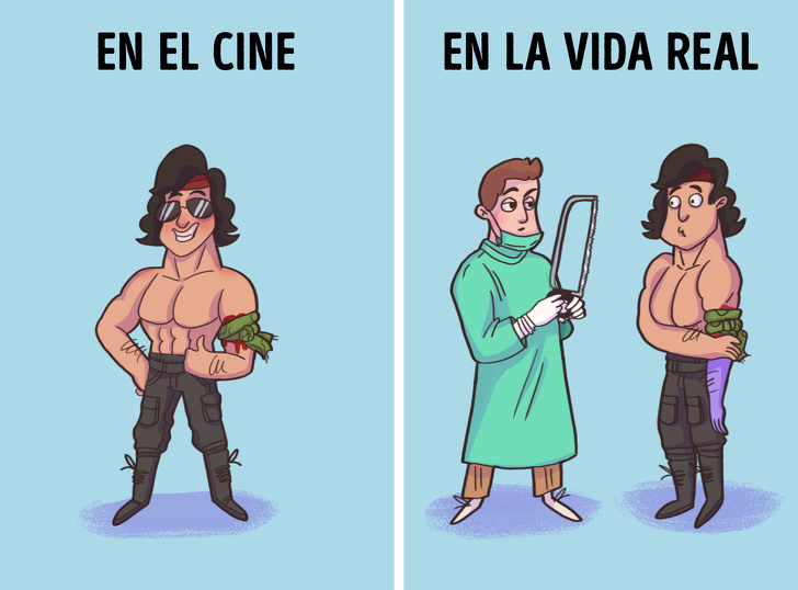 10 Mitos del cine sobre la supervivencia que podrían matarte en la vida real