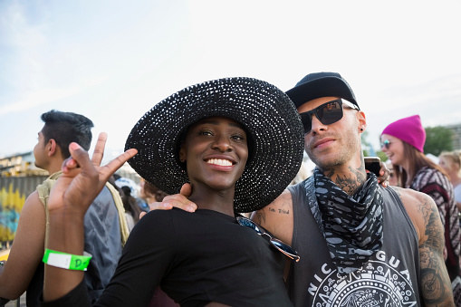 "Festivals are a chance to dress in something a bit different than your usual style. Statement hats, bandanas, ripped tees, a waist bag worn across the torso — the list goes on. But the real trick is to make sure your style serves a function. A hat or bandana can shield your face or neck from the sun, a bag can be filled with the stuff you need, or a packable rain jacket. You want to be looking good but also outfitted to enjoy yourself. Be cool but prepared. And don't forget your hair and facial hair. Ever wanted to rock a statement mustache? This is your chance. Don't miss it." —Thomas