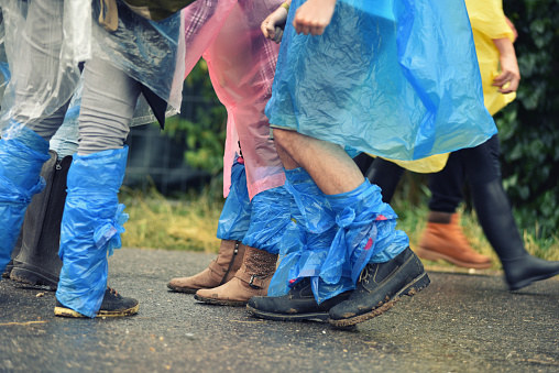 &quot;I was at a typical British festival. The sun was shining, but the forecast said rain. I didn&#x27;t want to carry around a jacket with me all day, but I also didn&#x27;t want to get soaked if it rained. So I decided to pop a bin liner in my back pocket, which I could later fashion into a makeshift poncho. Lo and behold, the rain came down later that afternoon. But I was able to keep dry in my DIY poncho. It&#x27;s also durable enough that you can reuse the same bin liner for a couple days.&quot; —Ben