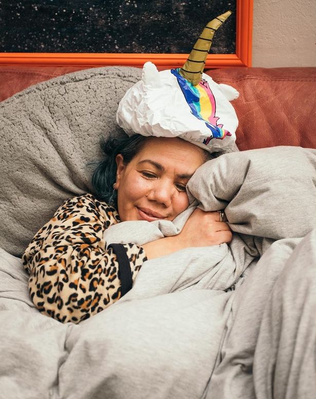 Exeter artist Pascale Sellick is marrying her duvet