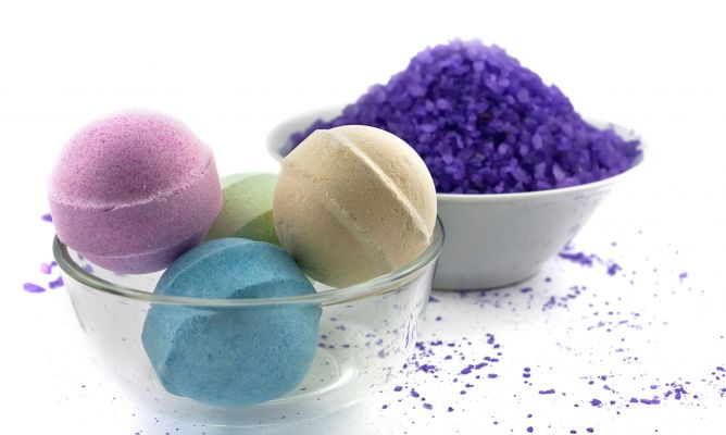 Resultado de imagen de bombas de baÃ±o aromÃ¡ticas