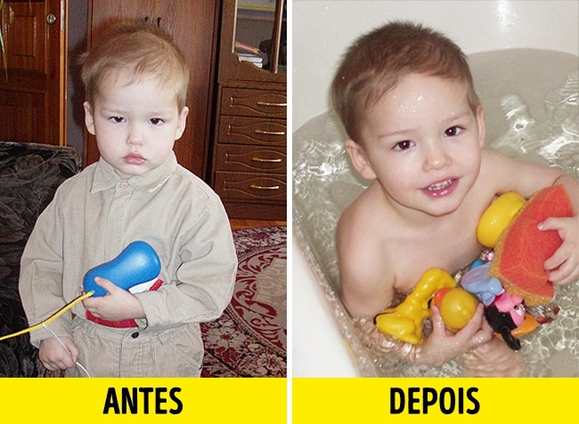 12 Fotos de crianças antes e depois de serem adotadas