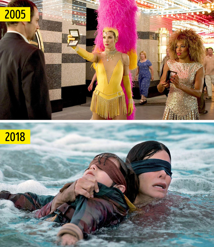 14 Actores y actrices que triunfaron en películas de un género inusual para ellos