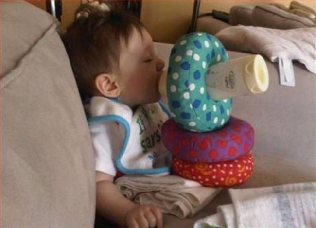 25 Adultos que precisaram de criatividade para lidar com crianças