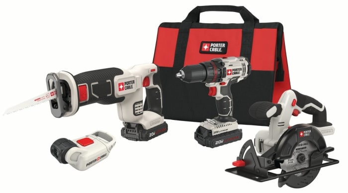 Is that not a thing? Well, it is now.Promising review: "This kit includes a lot of awesome tools, plus a tool bag and instruction booklets. My husband is super happy; he absolutely loves this tool kit and all the projects he will be able to do with them. So far, he has used the drill to replace some of our bathroom fixtures. He used the circular saw to make a planter box for his mom. He was able to assist his friend in building a dog house for their new puppy. He has used the reciprocating saw for pruning some branches off a small tree for his aunt. And my husband has also been using the LED work light when he is checking under the hood of his car. I haven't figured out what I can use the tools for yet, but he is enjoying them enough for the both of us." —DontliketowastemoneyPrice: 9