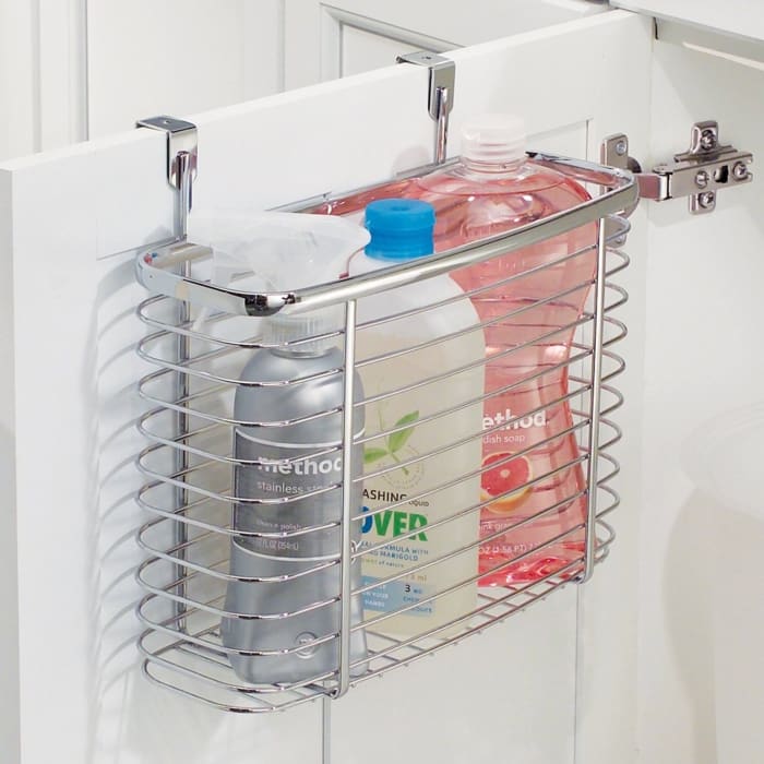 Promising review: “This over-the-cabinet bin is a convenient way to free up space in a crowded cabinet.” —Tousson   Price: .99