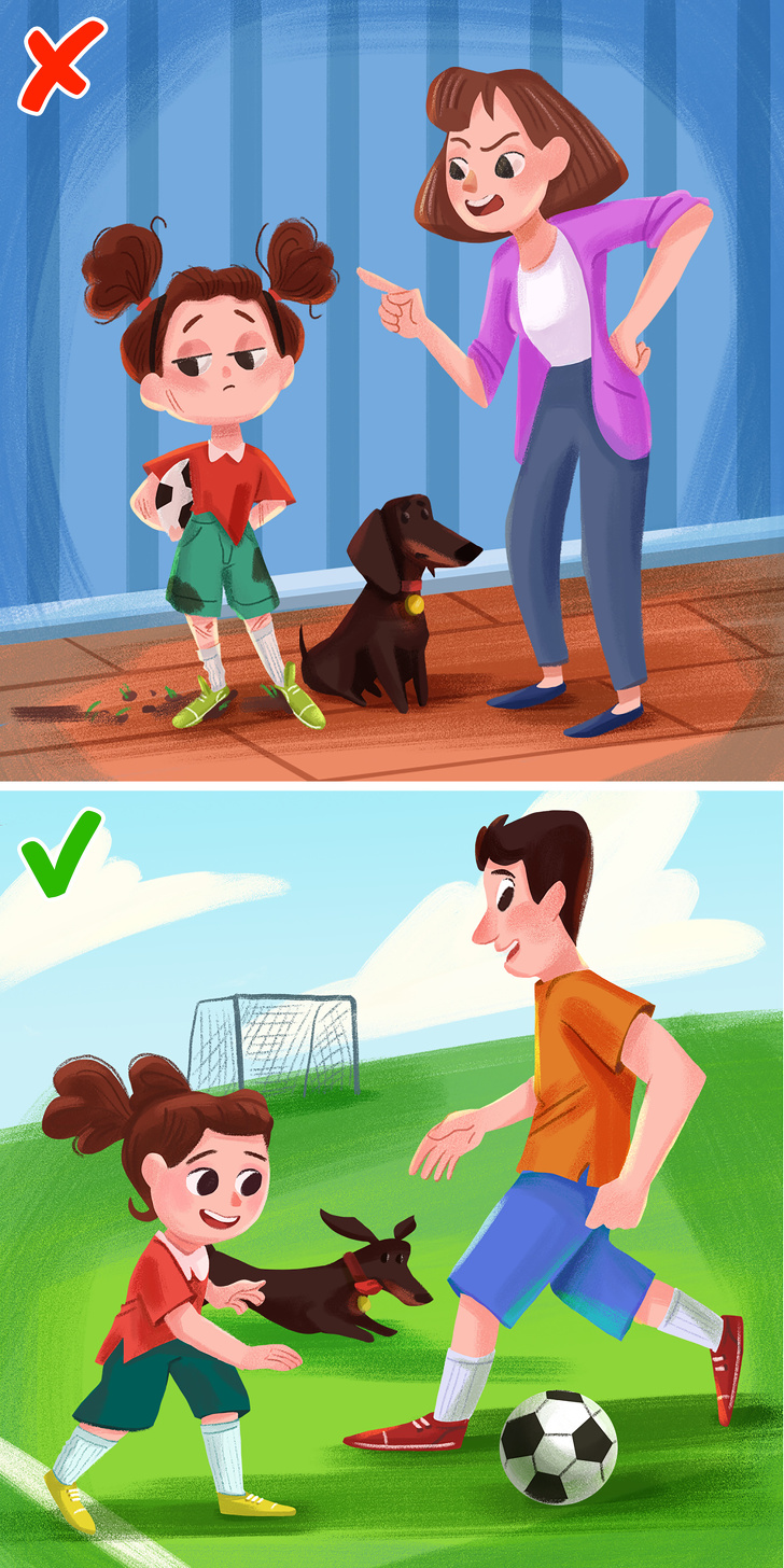 9 Errores que solemos cometer al educar a una niña