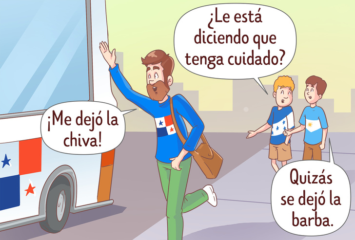 15 Palabras del español que tienen significados muy distintos en cada país