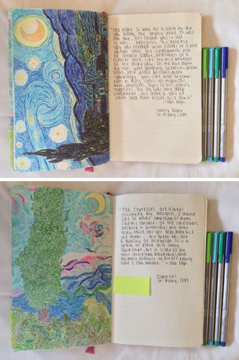 pinturas clásicas en diario 