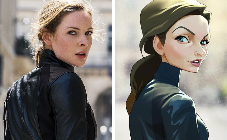 Un artista realiza versiones animadas de las celebridades, y los resultados son sorprendentes