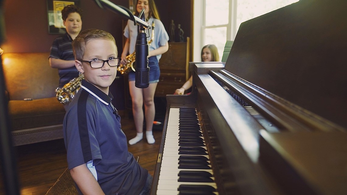 Image result for 4th Grade Boy Goes Viral After Singing âImagineâ at School Talent Show