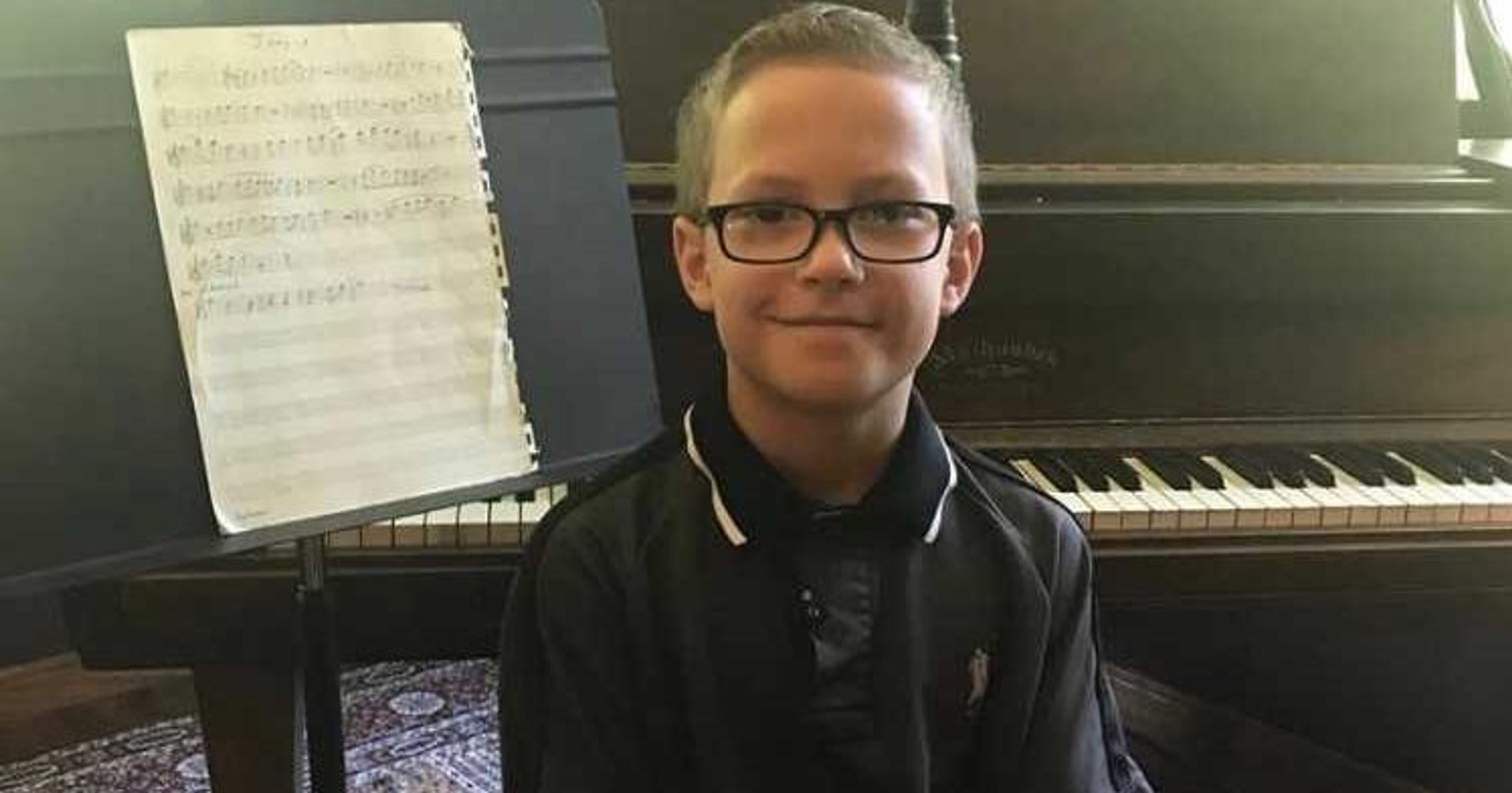 Image result for 4th Grade Boy Goes Viral After Singing âImagineâ at School Talent Show