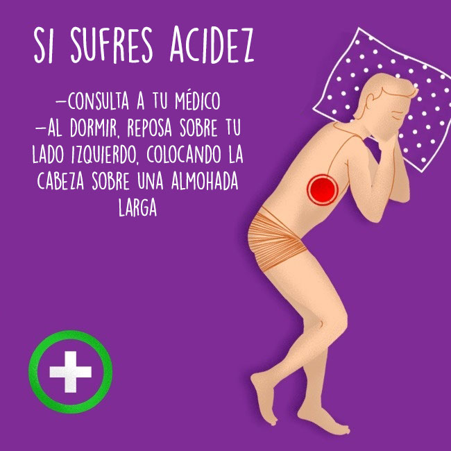 acidez al dormir estómago