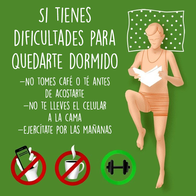 dificultades para dormir