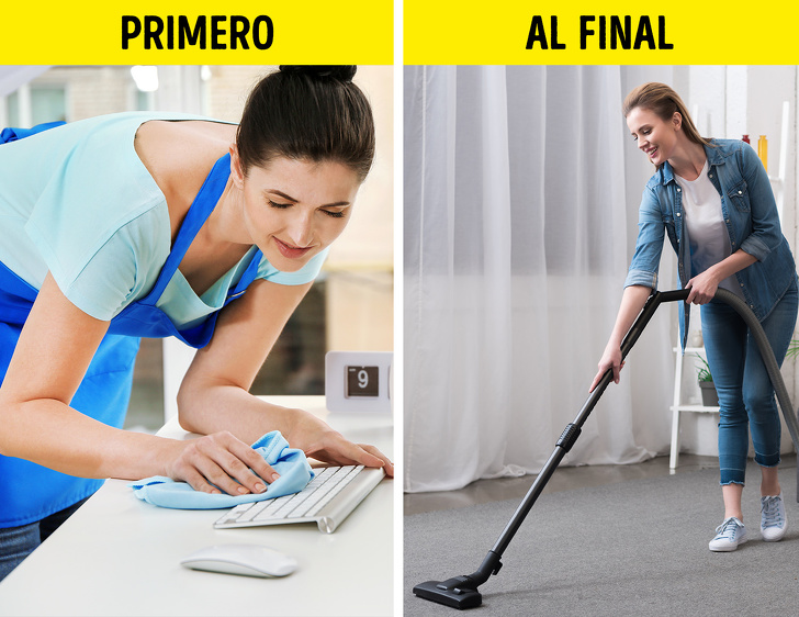 10 Consejos profesionales que pueden ayudarte a limpiar tu casa más rápido