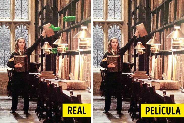20 Tomas fotográficas excepcionales que muestran cómo los efectos especiales transforman nuestras películas favoritas por completo