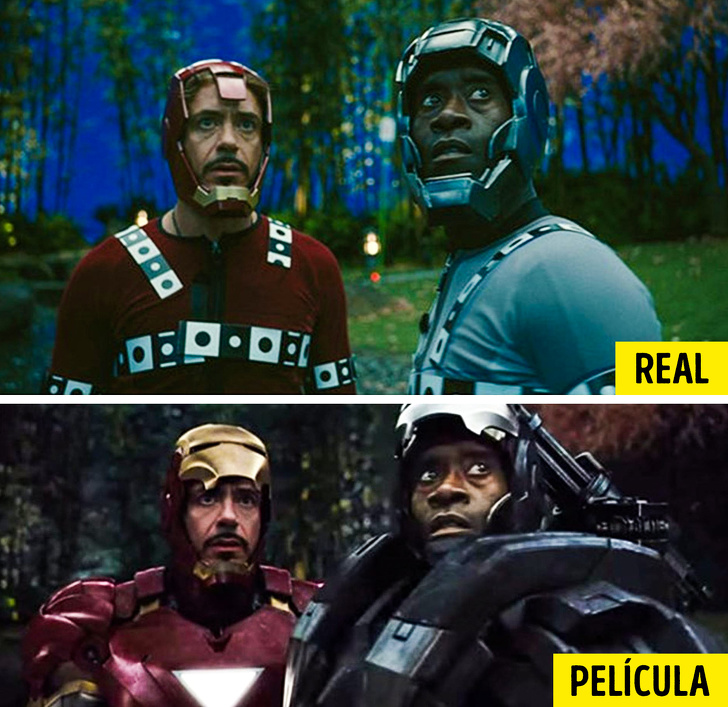 20 Tomas fotográficas excepcionales que muestran cómo los efectos especiales transforman nuestras películas favoritas por completo