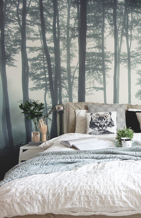 papel tapiz de bosque