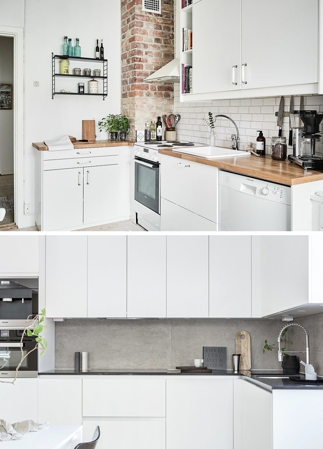 10 Maneras de organizar una cocina pequeña en la que quepa todo