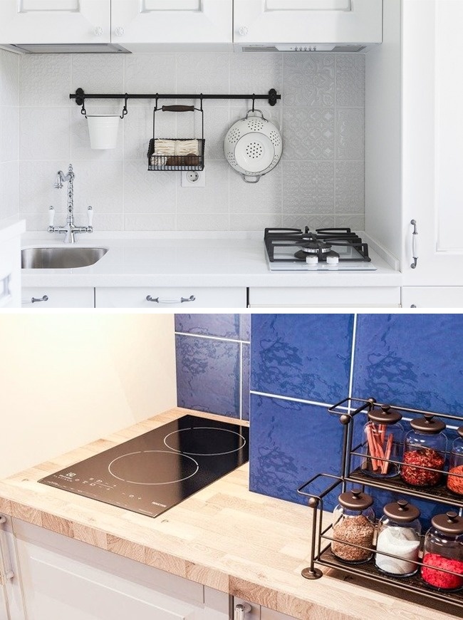 10 Maneras de organizar una cocina pequeña en la que quepa todo