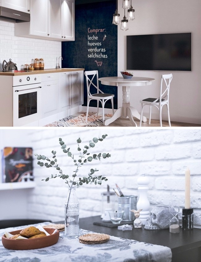 10 Maneras de organizar una cocina pequeña en la que quepa todo