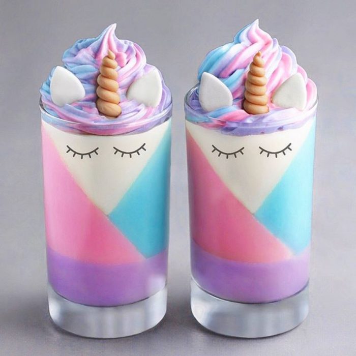 malteada de unicornio