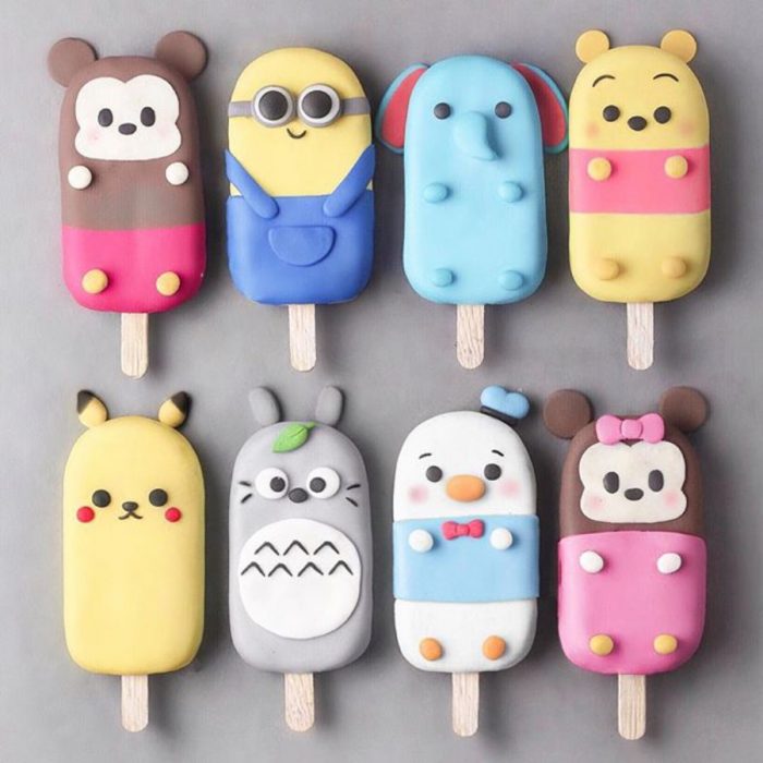 paletas tiernas de personajes