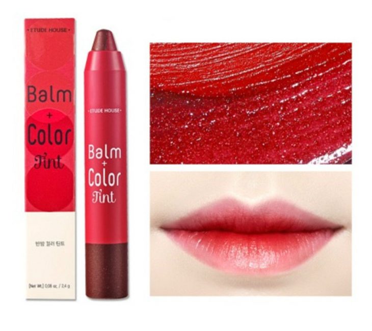 labial bálsamo rojo