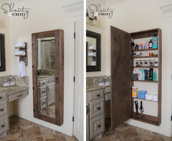 13 Soluciones de diseño para convertir un baño pequeño en uno espacioso