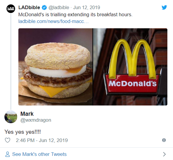 McDonald's May Be Extending Their Breakfast Hours, and ...